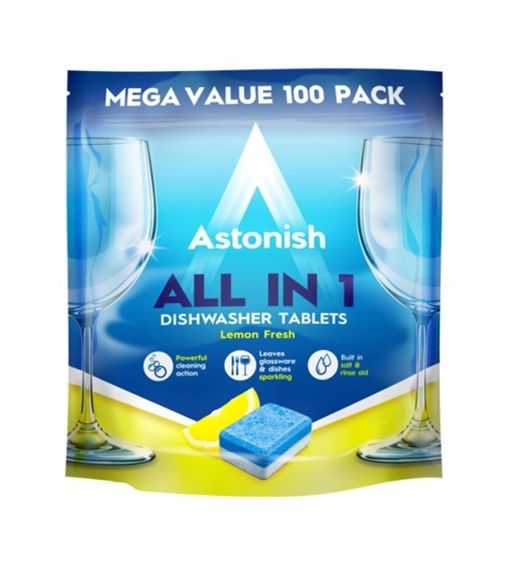 Astonish All in 1 tablety do myčky 100kusů