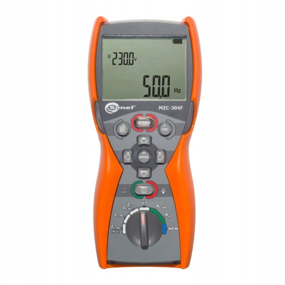 SONEL MZC-304F Miernik impedancji pętli zwarcia