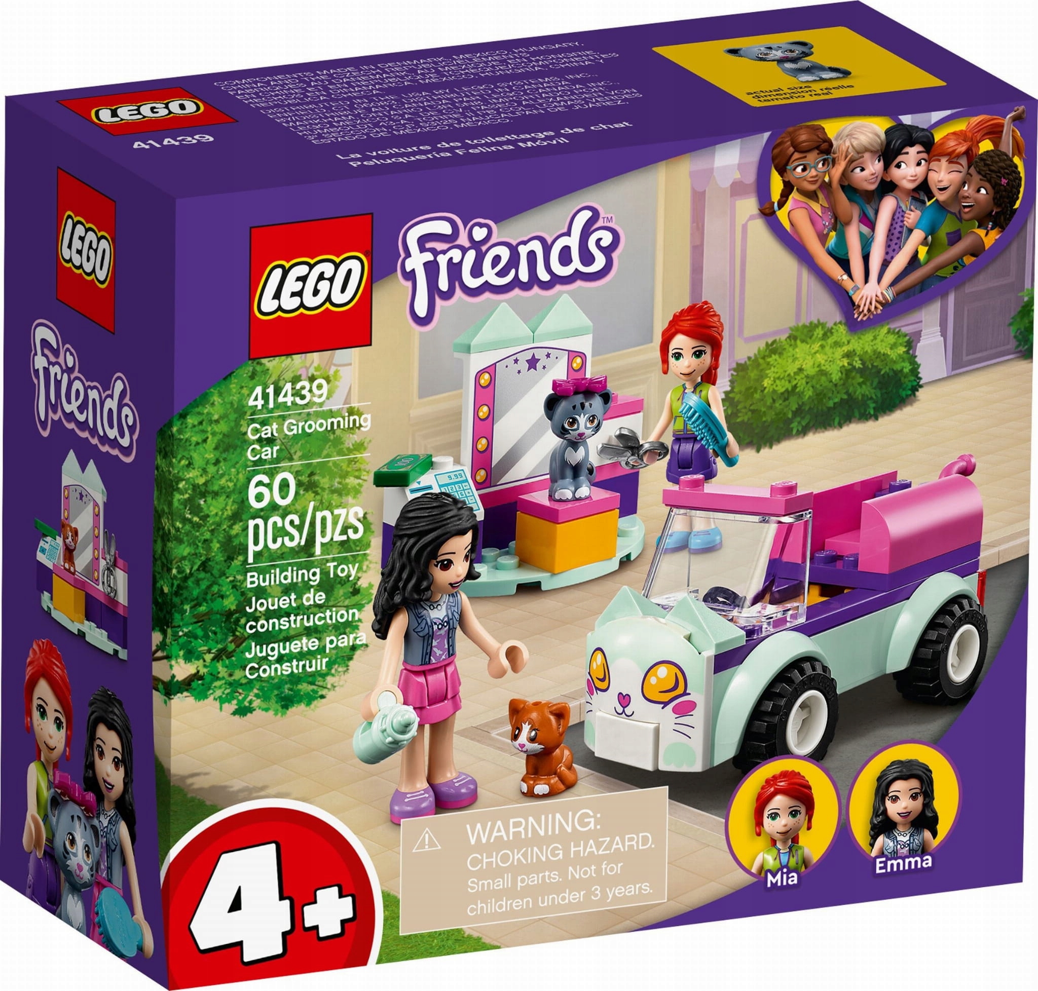 

Lego 41439 Friends Samochód do pielęgnacji kotów