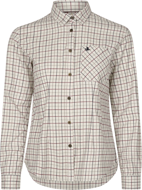 Dámská Košile Seeland Kerry Shooting Cabernet/Blue Check -2XL