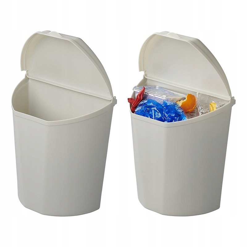 Waste bin with a flap, medium M 6L-ProPlus
