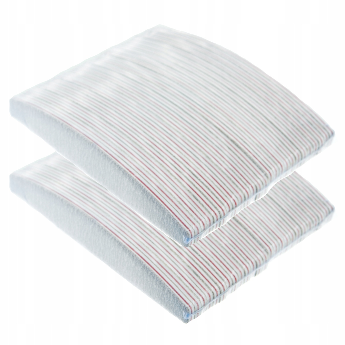 Pilnik do paznokci półksiężyc zebra 100/180 50szt