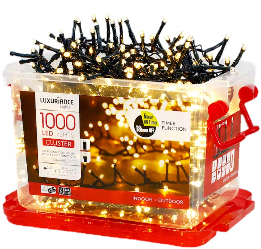 

Oświetlenie świąteczne 1000 Led 8 funkcji timer