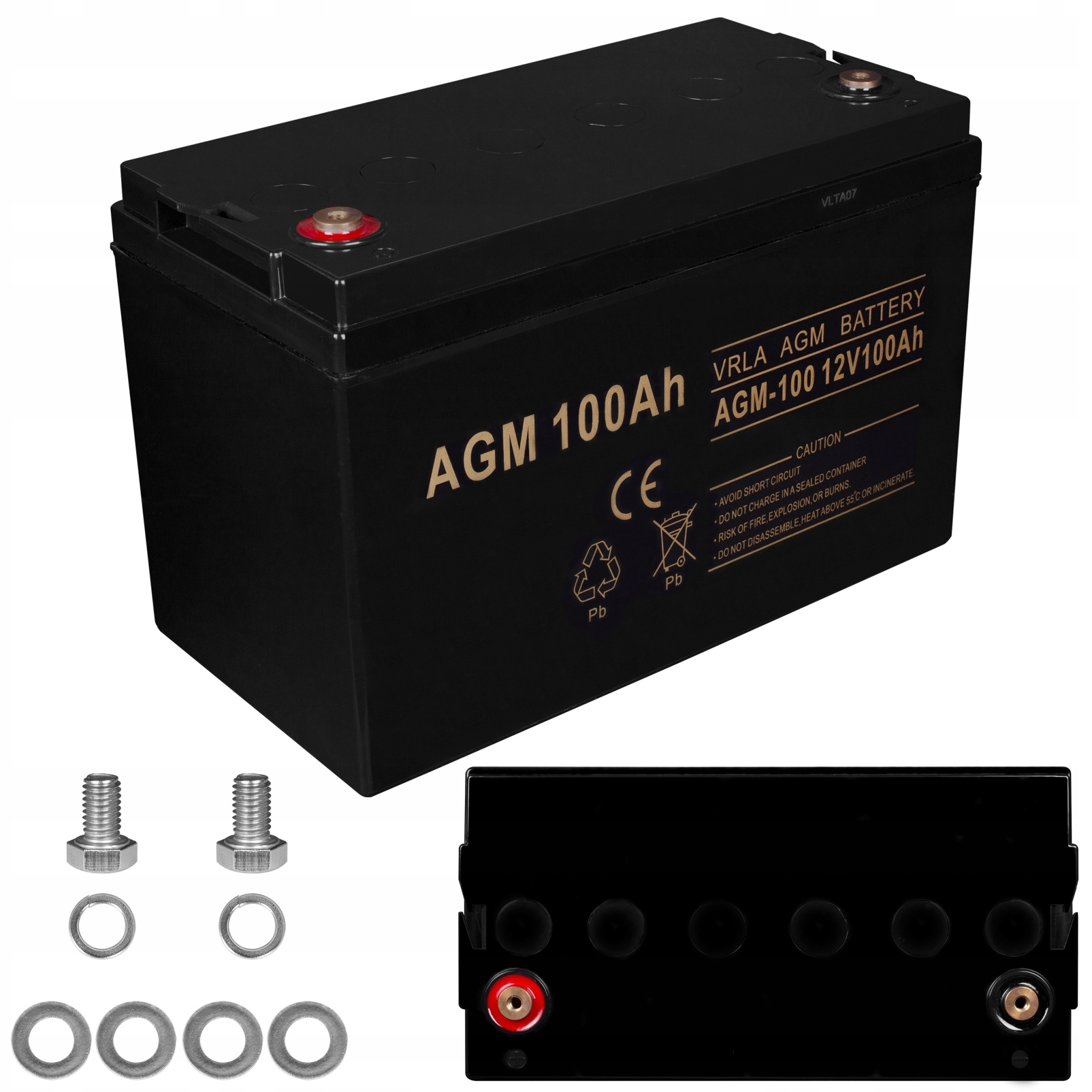 Аккумуляторная батарея VRLA AGM 100AH для автофургона UPS