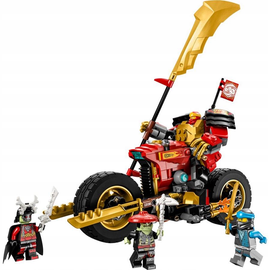 ガウディ　3個セット LEGO NINJAGO 71773 Kai Raider Golden Dragon Raider Samochód