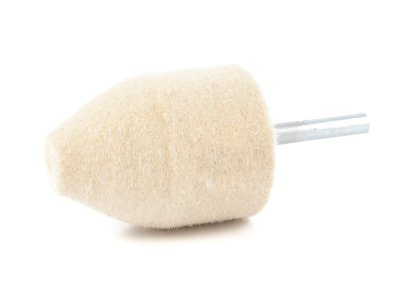 

Filc Polerski Trzpień 40x50x6 Walcowo-stożkowy