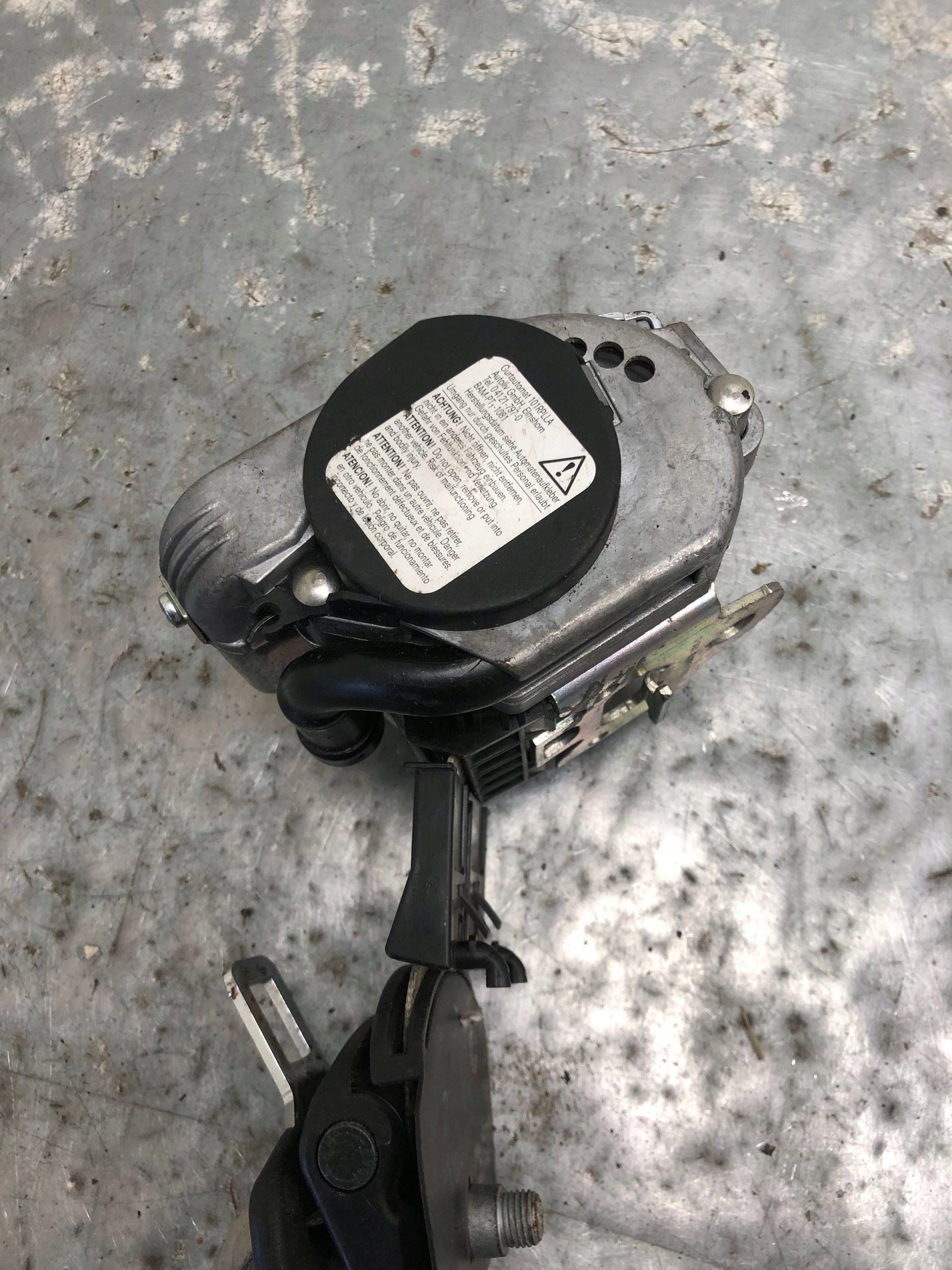 tension belt safety right front MERCEDES W211 2118600285