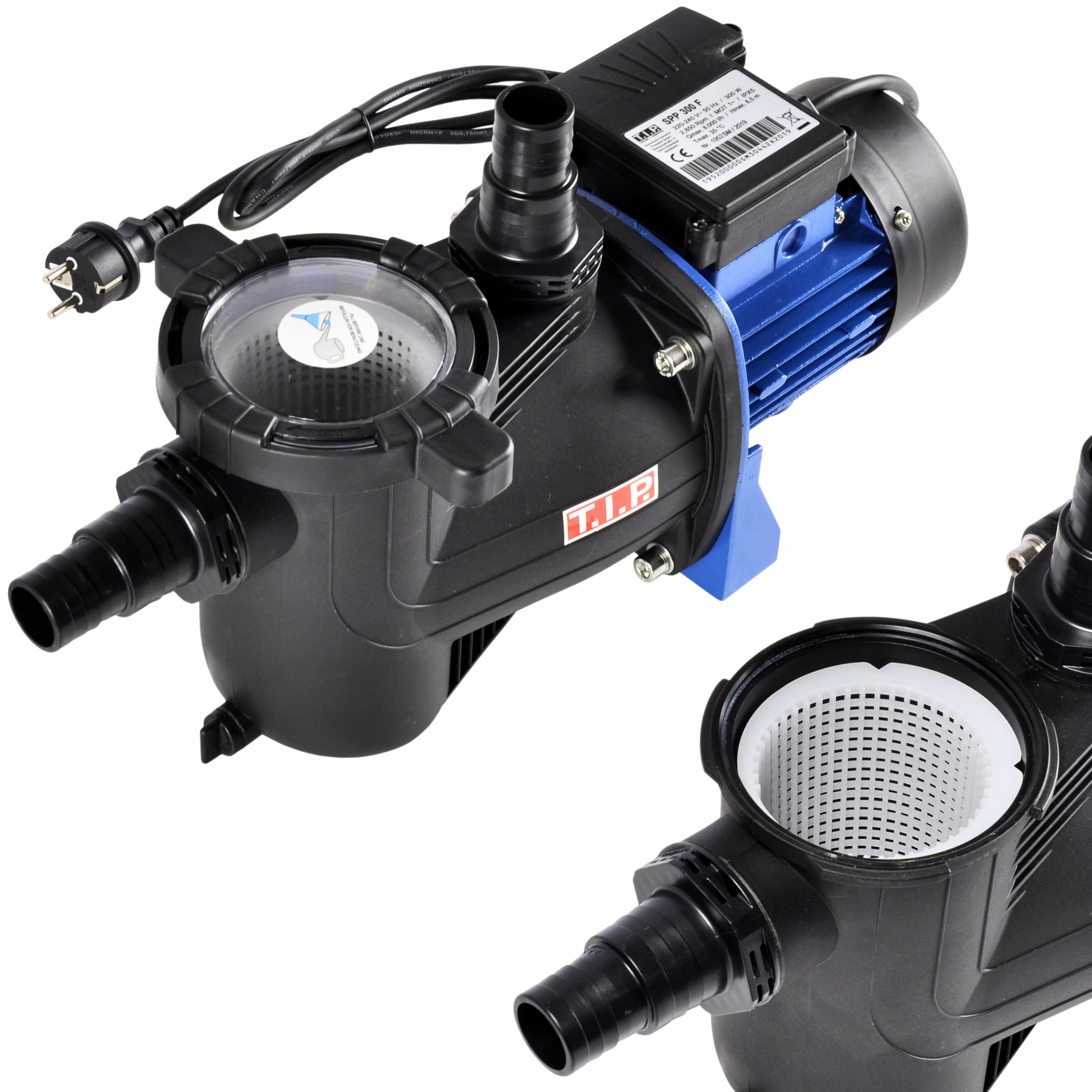 Pompa Basenowa Do Filtr Piaskowy Basenu 8000l/h