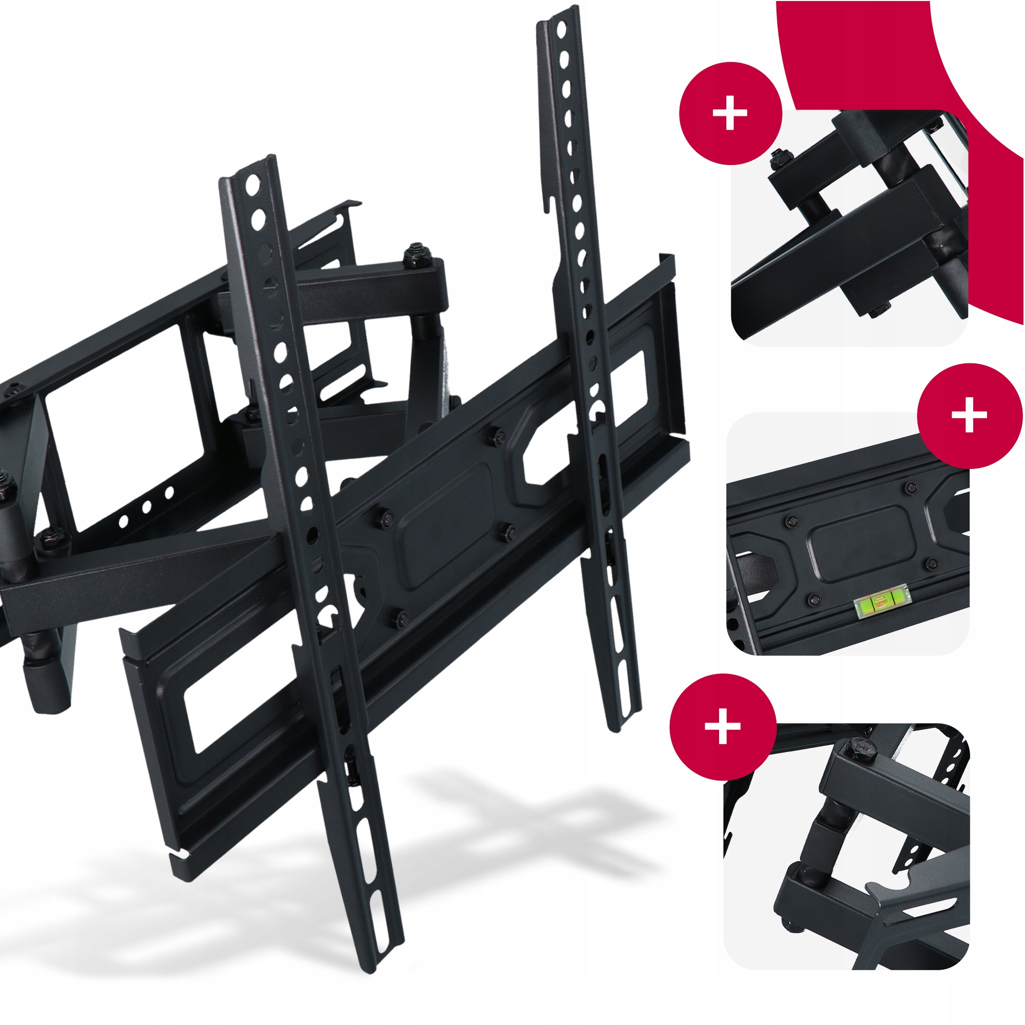 Držák na televizor Lg 65 palců otočný držák Tv na zeď sklápěcí, pohyblivý