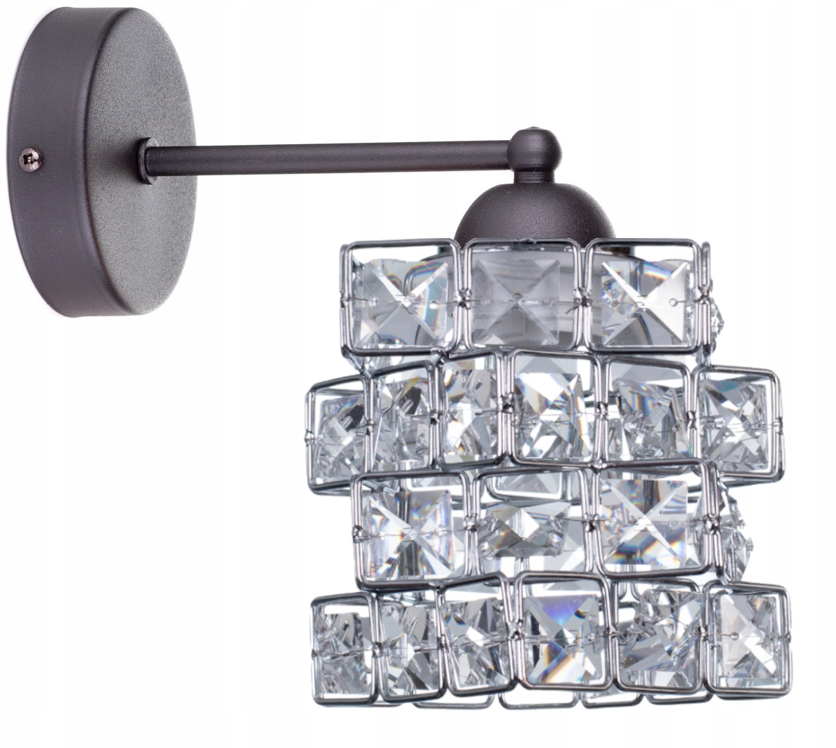 

Nowoczesna Szklana Lampa Ścienna Kinkiet Led