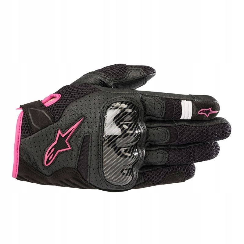 Rukavice Alpinestars Stella SMX-1 Air V2 fuchsia veľ.S