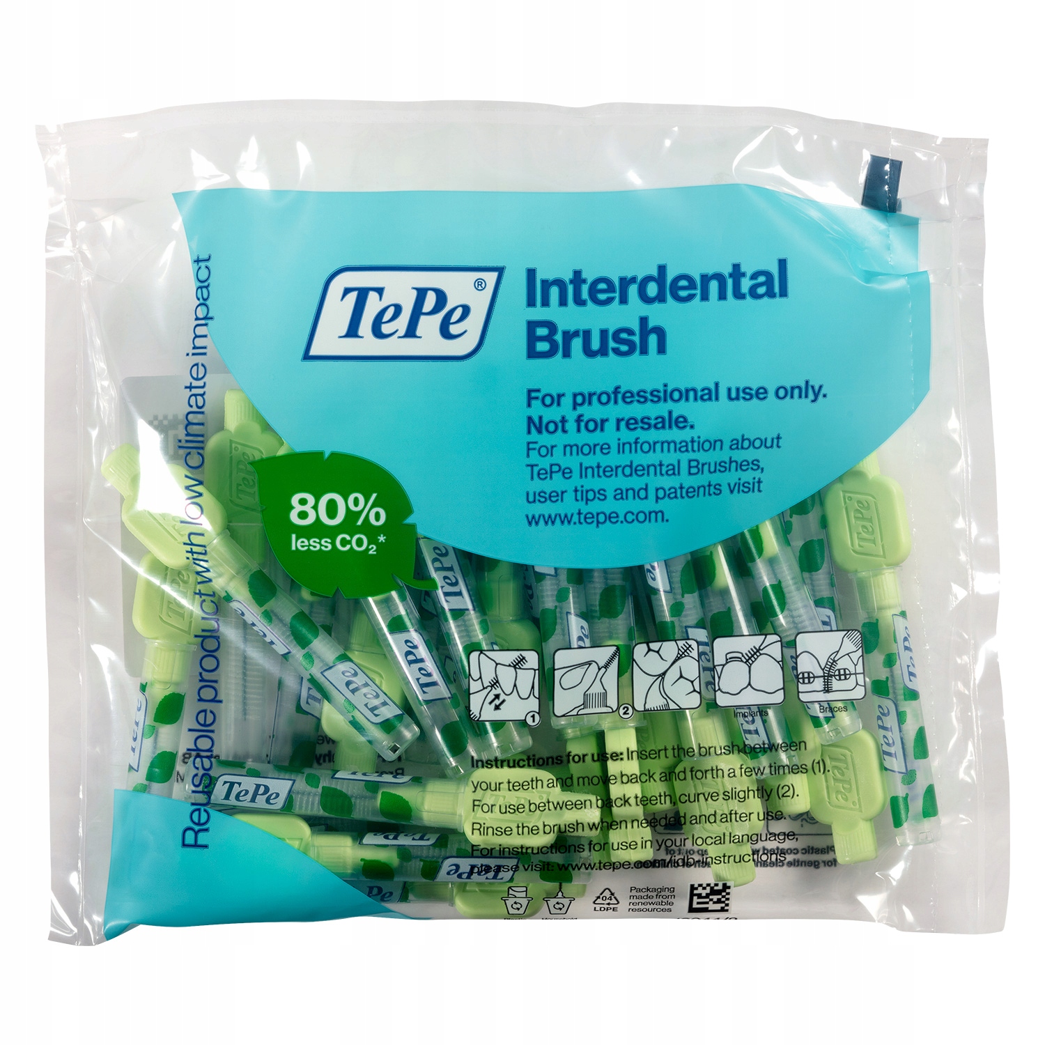

Tepe Extrasoft Szczoteczki Między. Zielone 25 szt.
