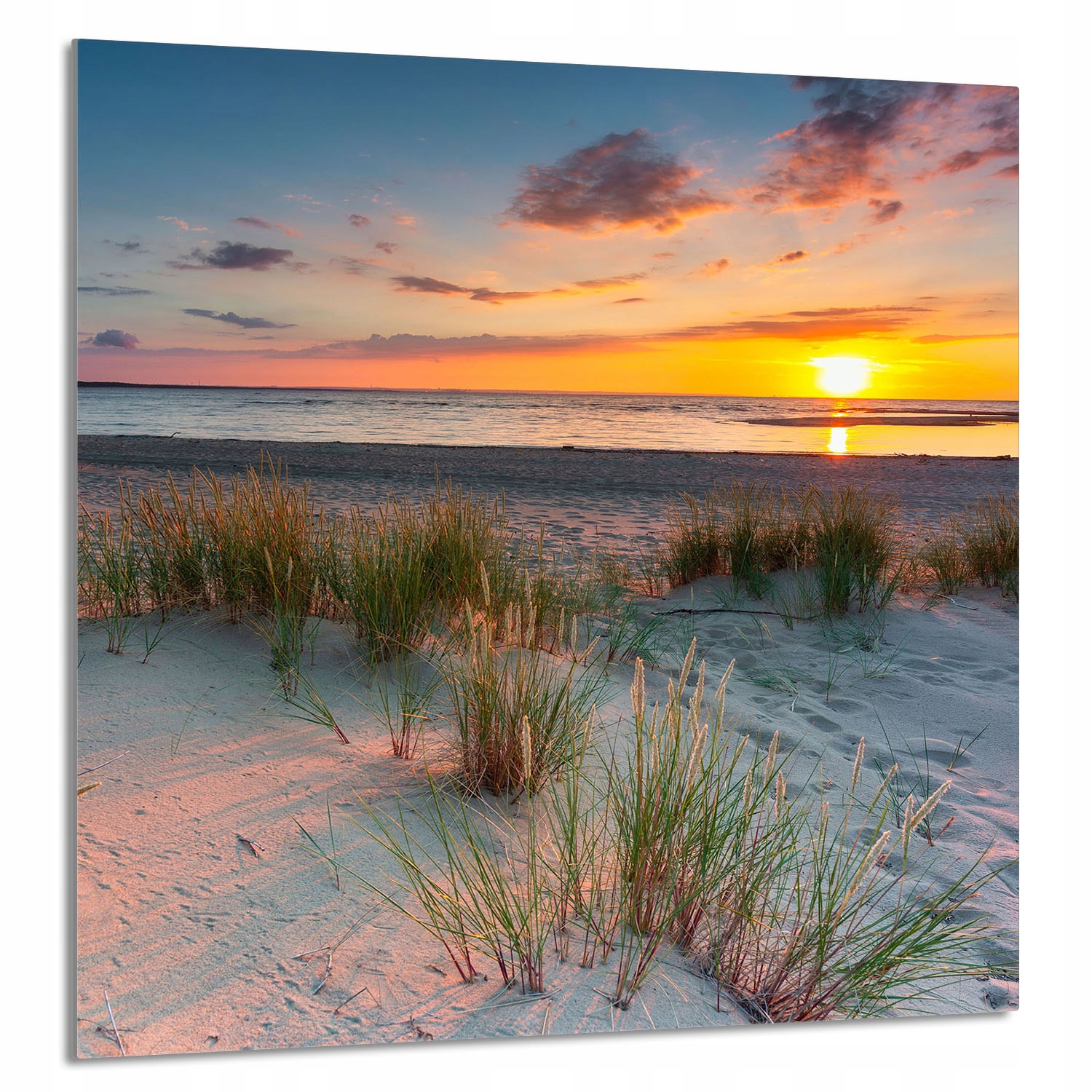 Skleněný Panel Do Kuchyně 60x65 Pláž Tvrzené Sklo