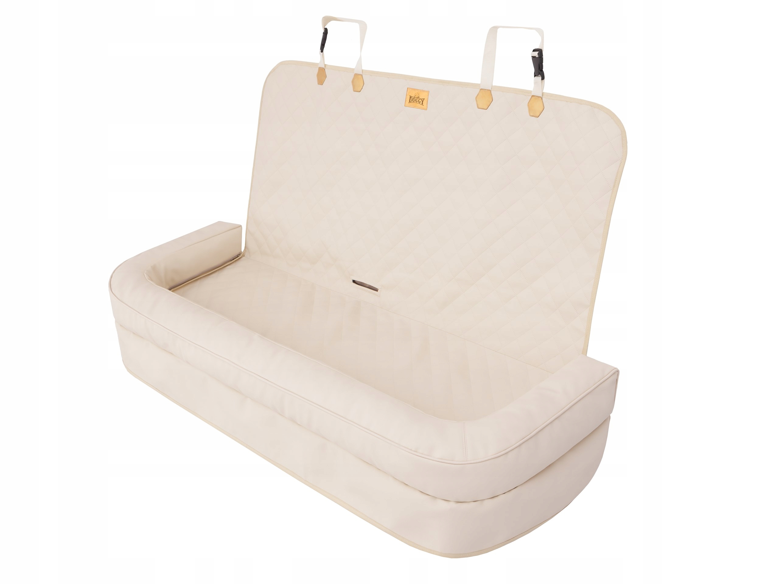 Přepravka pro psa na sedadlo, podložka