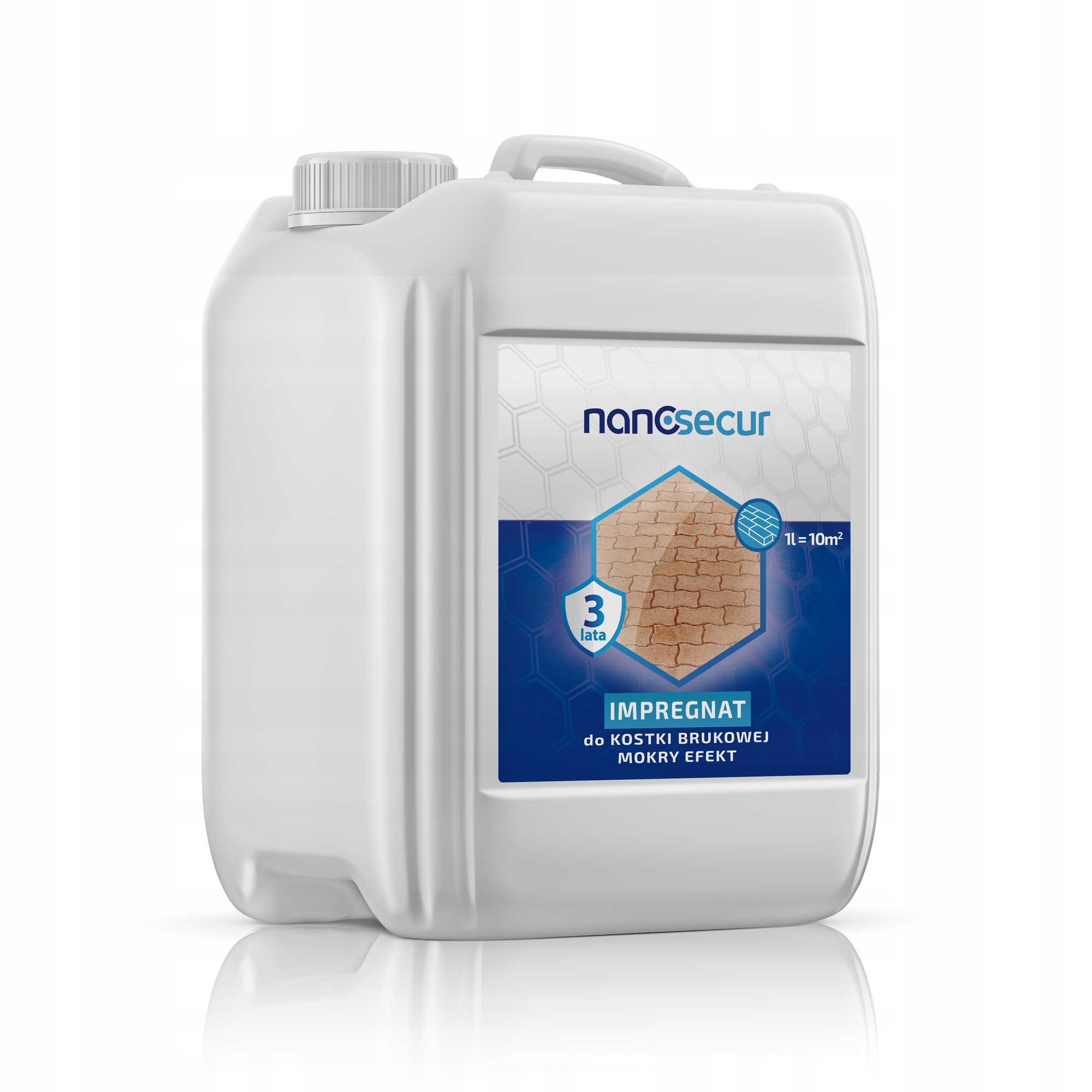 Nanosecur impregnat do kostki brukowej bruku Efekt Mokrej kostki 2L