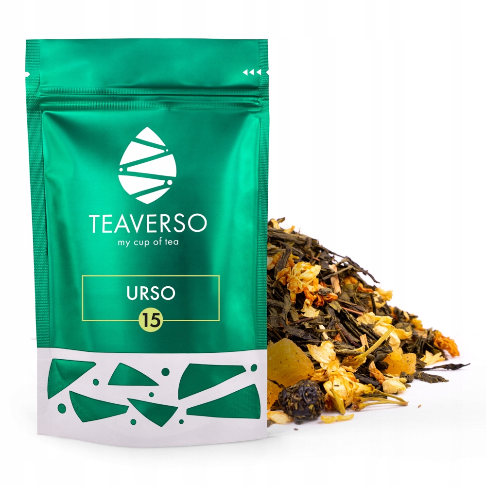 Levně Čaj Zelený Teaverso Urso 50 g