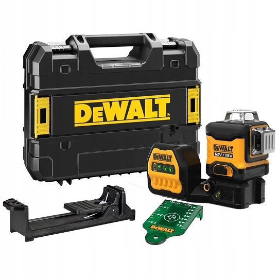 Laser Xr 3x360° 12/18V 30m Zielony DeWALT DCE089NG18