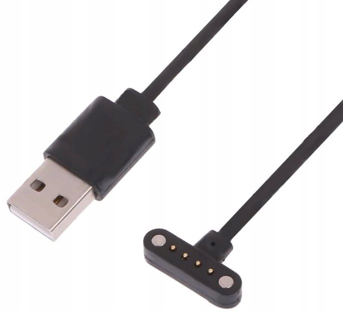 

Kabel Usb Ładowarka Smartwatch 4PIN 9mm Uniwersaln