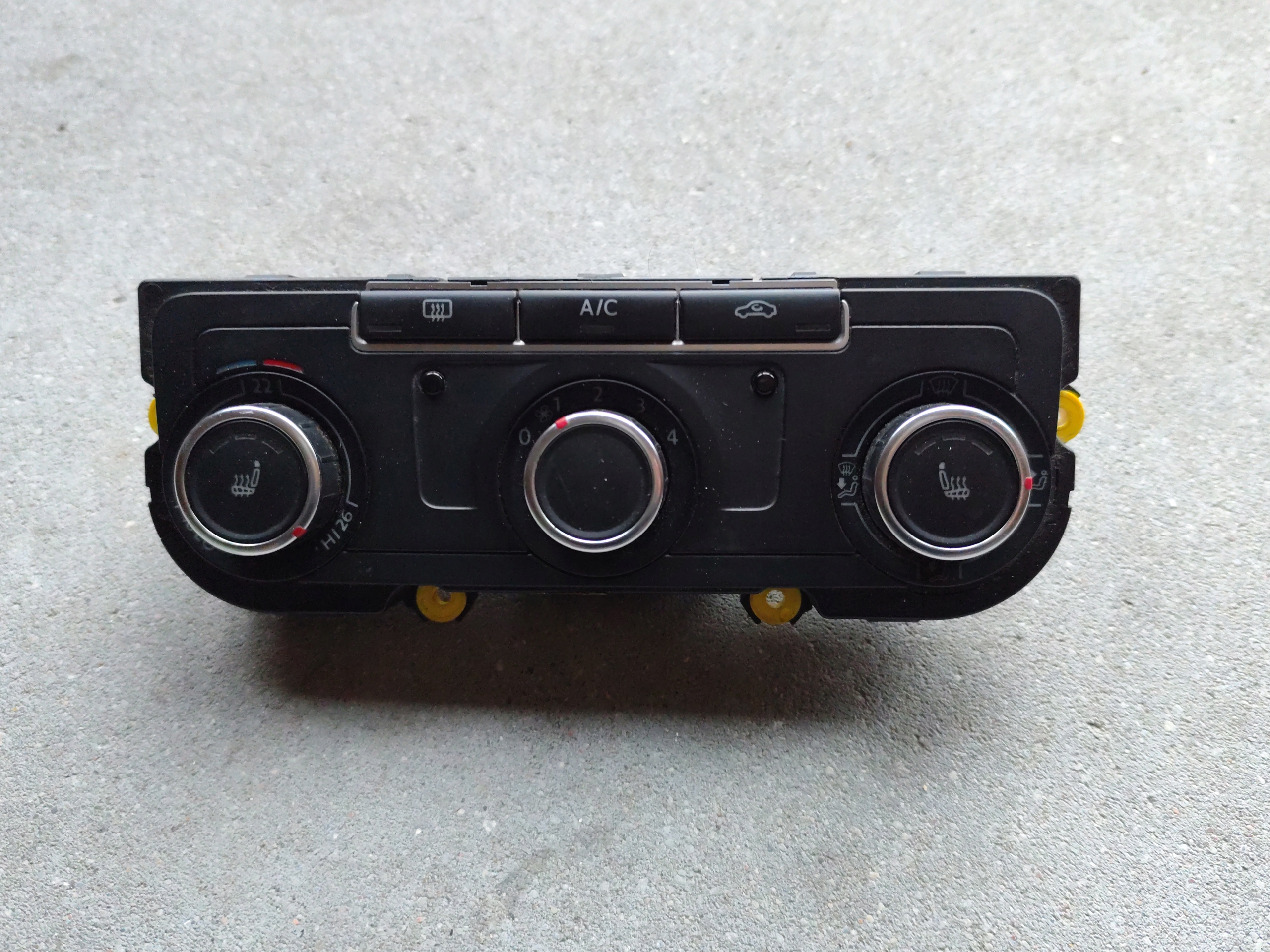 Unite commande clima Contrôle Bouches buses Avant VW T5 LIFT T6 7E5907047BF