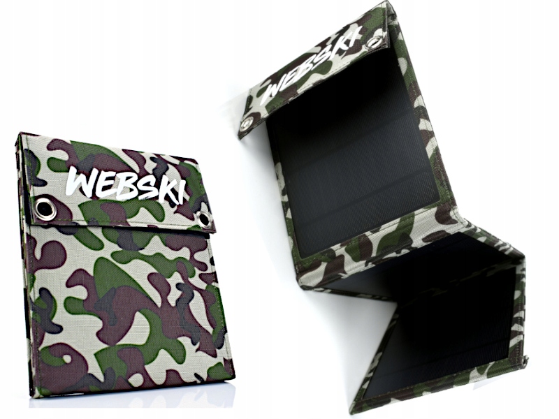 Solární nabíječka Turistická solární baterie 3P