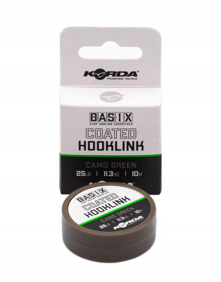 Plecionka Korda Basix Coated Hooklink 0,2 mm x 10 m Marka Korda