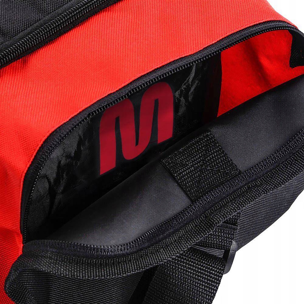 TORBA SPORTOWA FITNESS PODRÓŻNA NA BUTY BASEN NEPR 20L czerwono-czarny