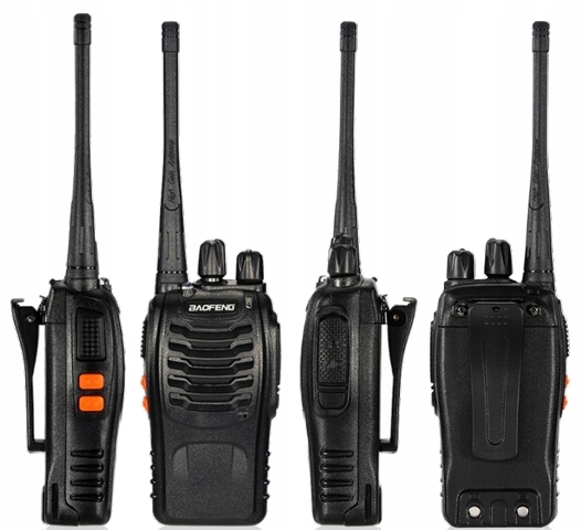 2x WALKIE TALKIE KRÓTKOFALÓWKI BAOFENG BF888S PMR Stan opakowania oryginalne