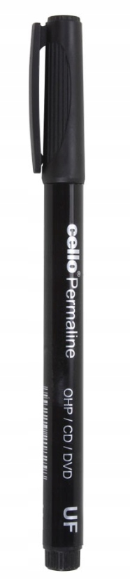

Marker permanentny CD czarny Cello