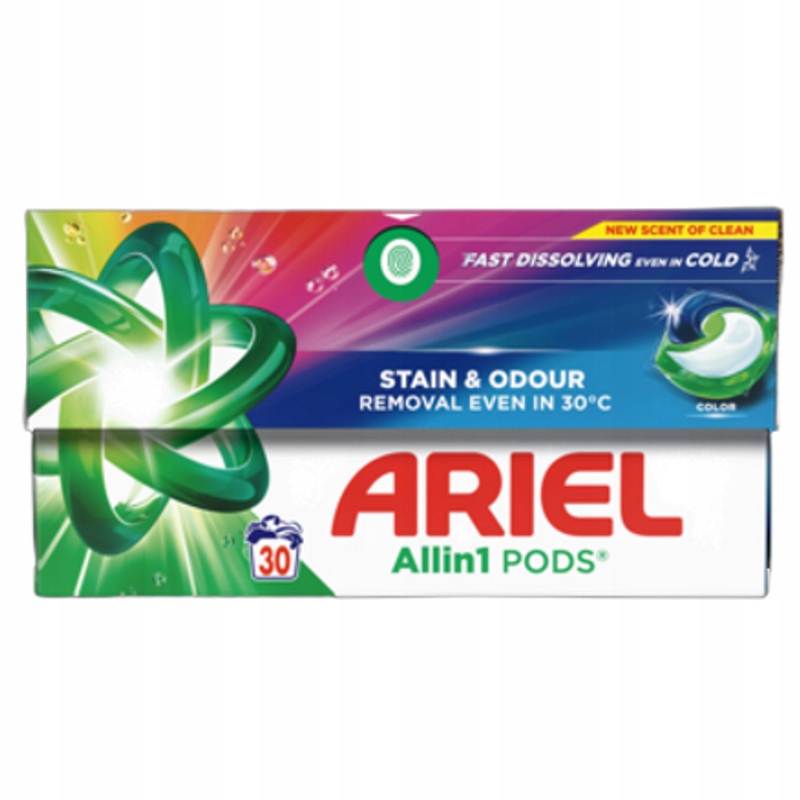 Levně Ariel Allin1 Pods Color Kapsle na praní, 30 praní