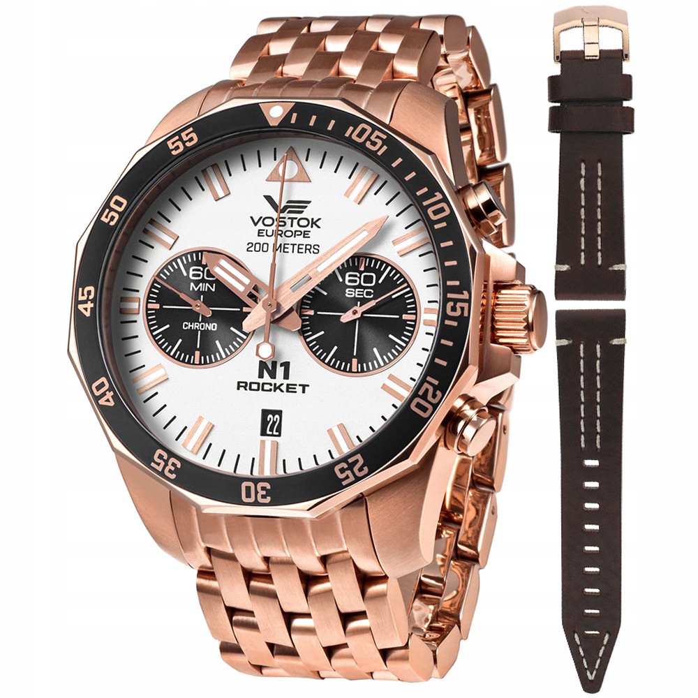 Pánské Hodinky Vostok Europe 6S21-225B619B růžové zlato