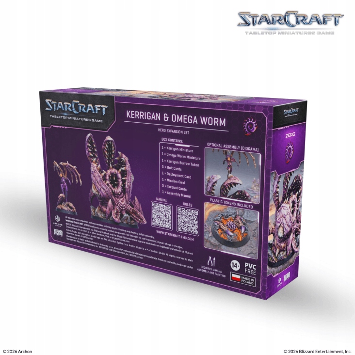 Starcraft Kerrigan (Primal Kerrigan) Zerg Hero Expansion Set