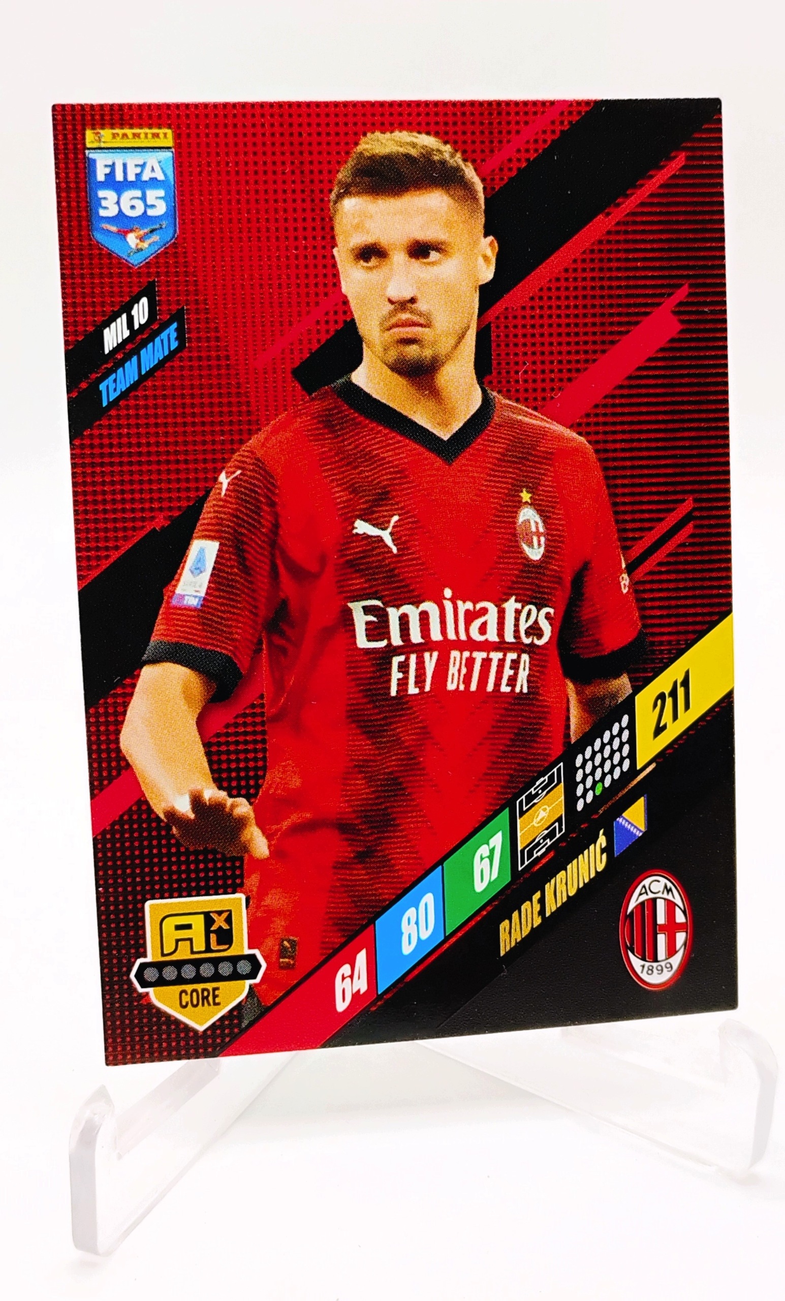 Panini Fifa 2024 Base Card MIL10 Rade Krunic Ac Milan