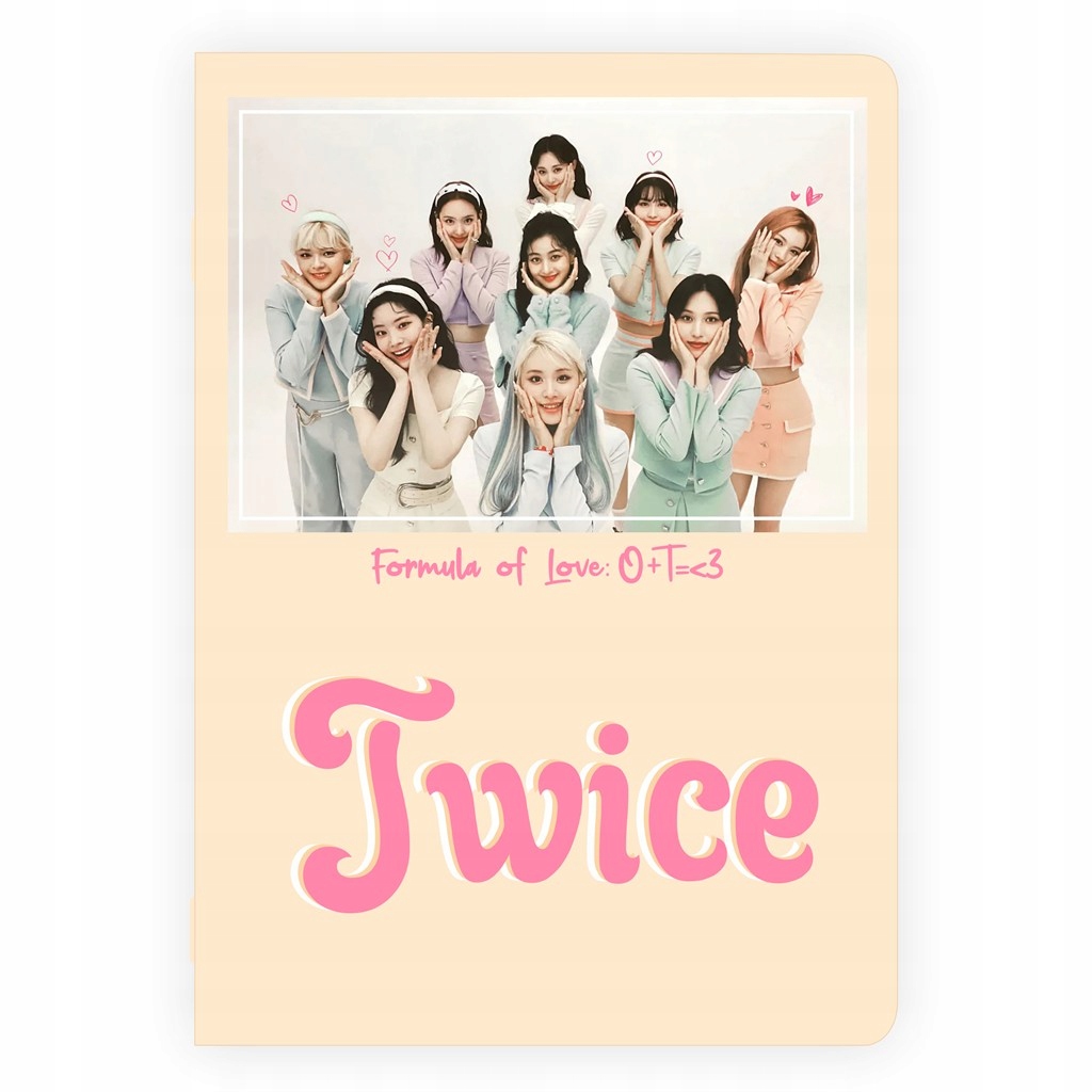 

Zeszyt Twice Girl K-pop A5 do szkoły 60 kartek