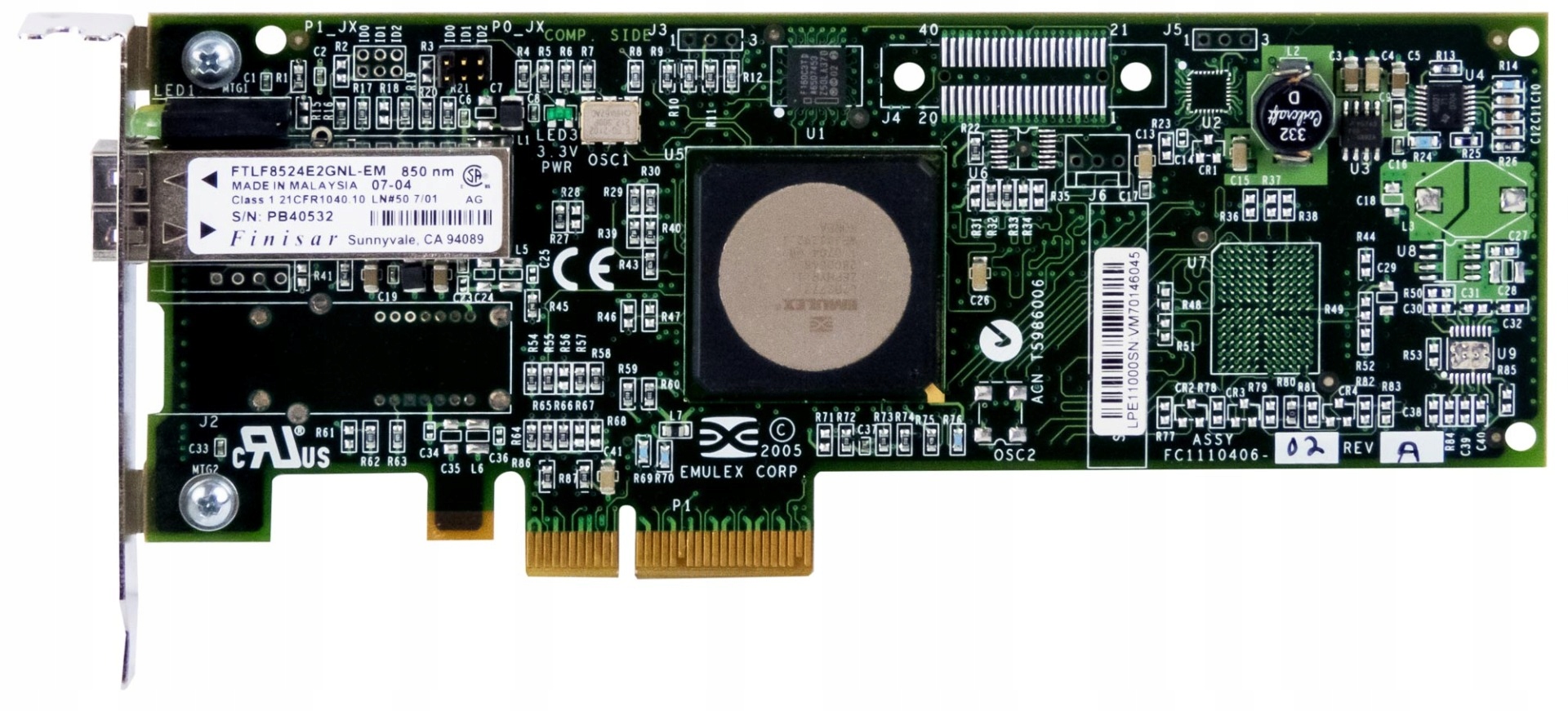 Ibm 42C2070 1x Fc Controller Pcie Low Profile