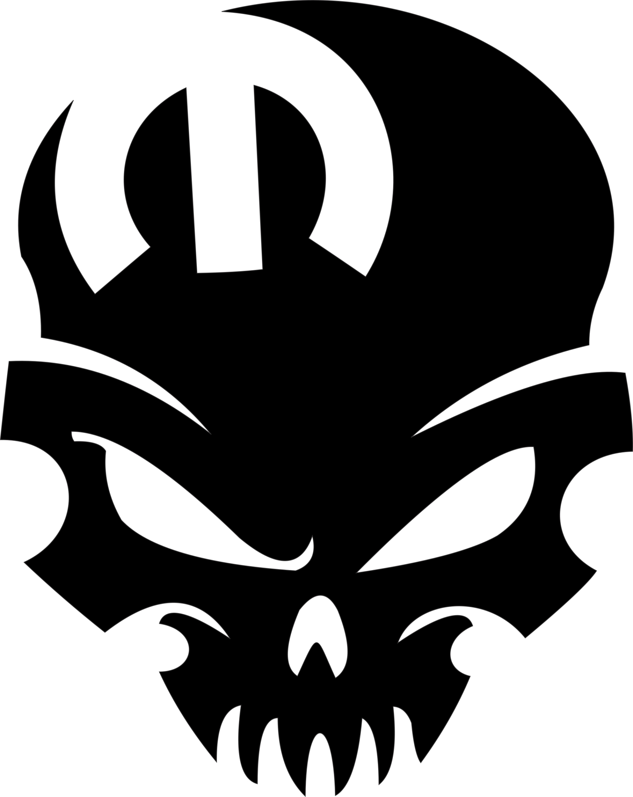 

Naklejka na samochód Czaszka Mopar 15 X 11,9 CM