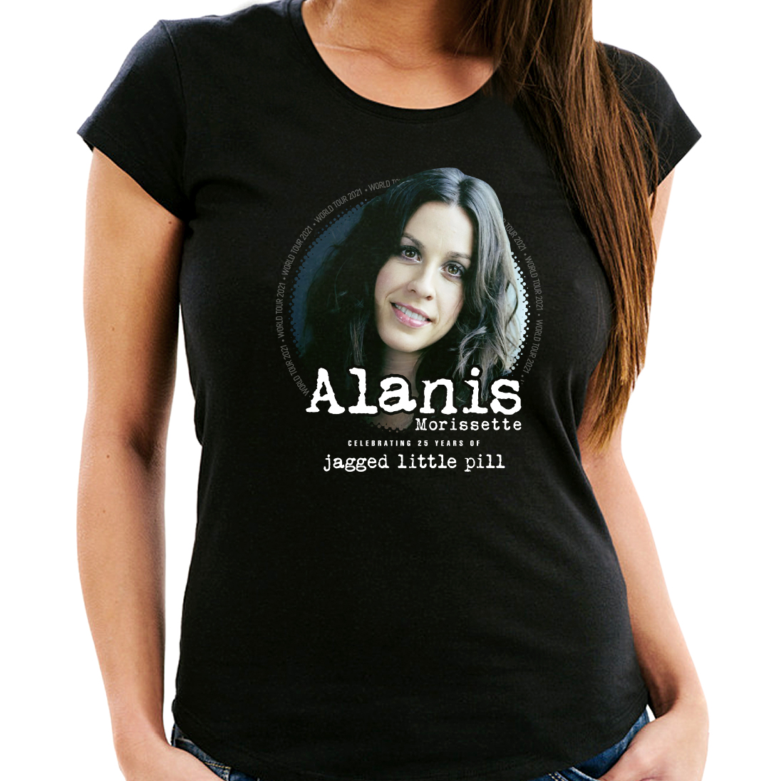 

Alanis Morissette Tour 2021 Koszulka Damska S