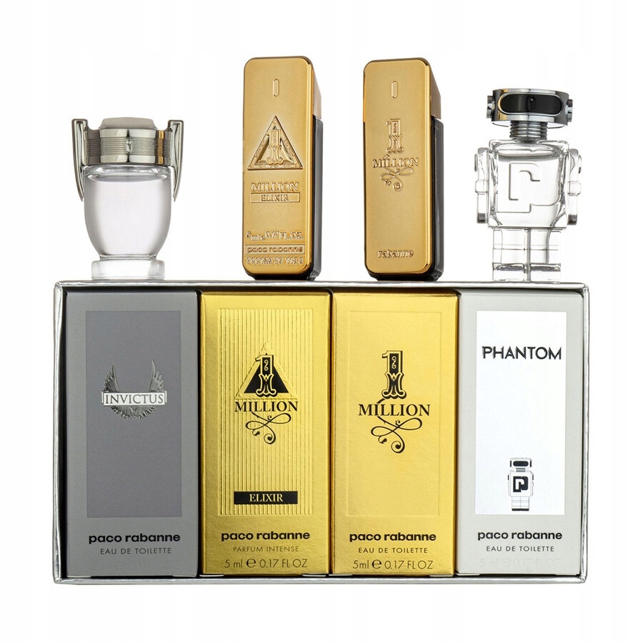 Rabanne Mini Set Gift Set Fragrances dla mężczyzn 4 X 5 ml