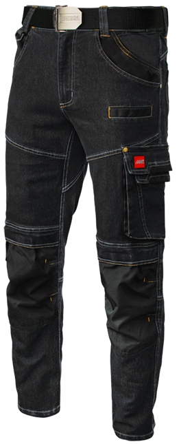 Фото - Засоби захисту Elastyczne spodnie robocze jeansy męskie Stretch