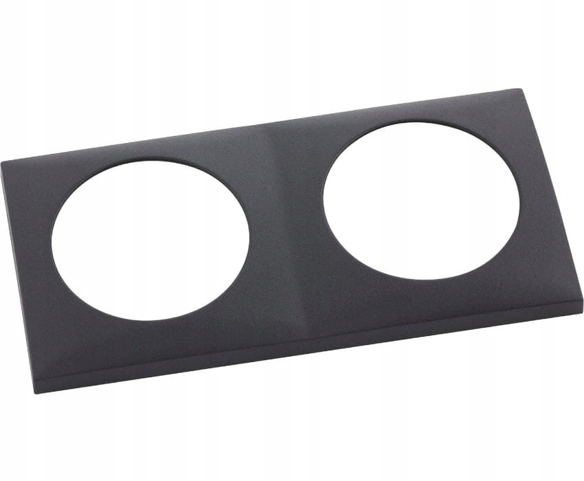 Berker Integro Flow, ramka podwójna, antracyt