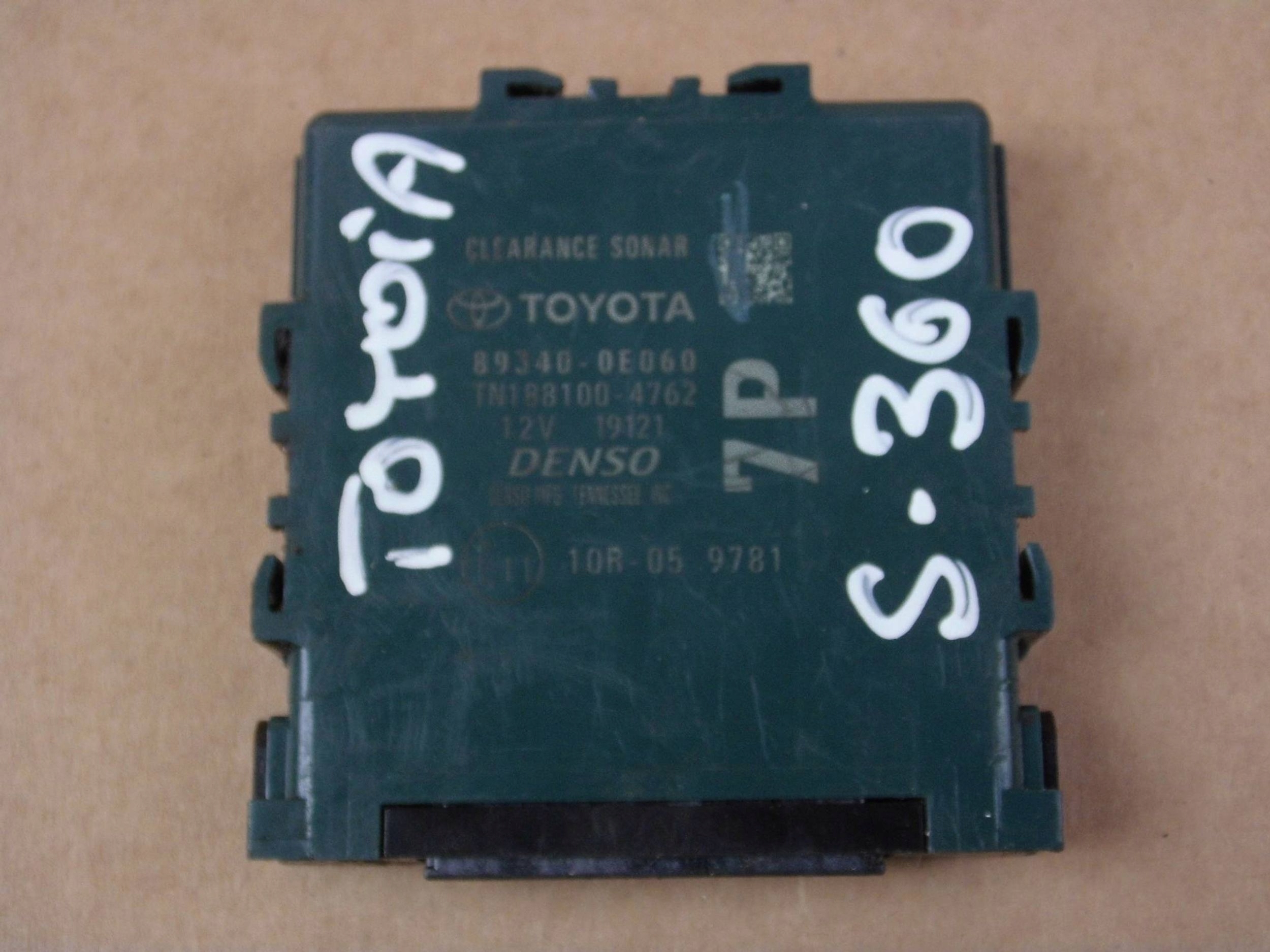 Toyota Highlander XU70 modulo Centralina parcheggio PDC sonar 89340-0E060