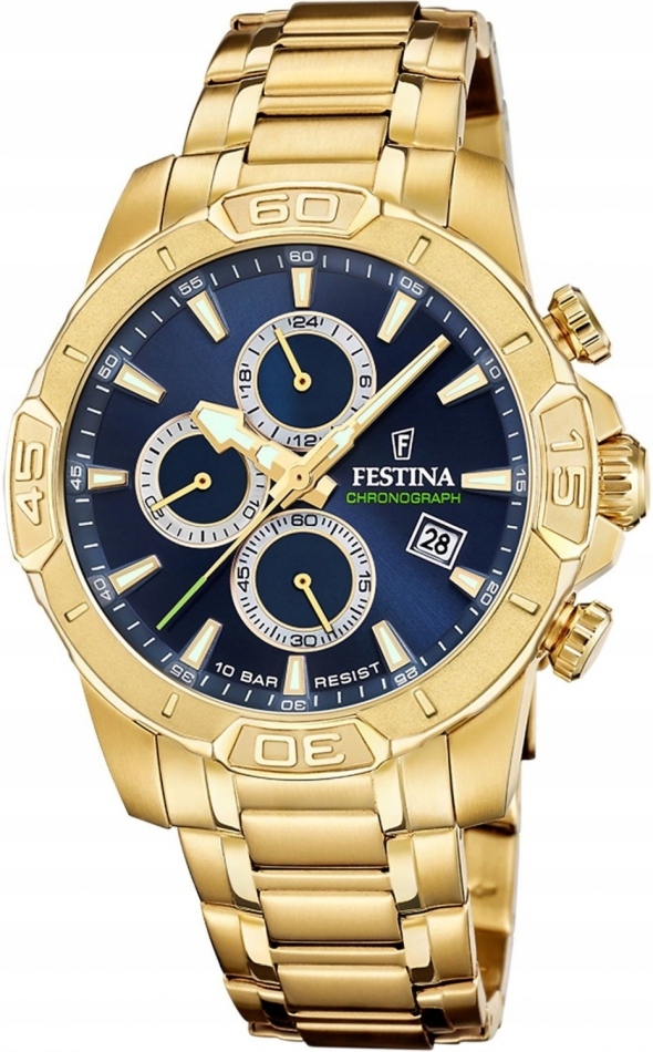 Hodinky pánské Festina 20705/5 modré sportovní na plavání