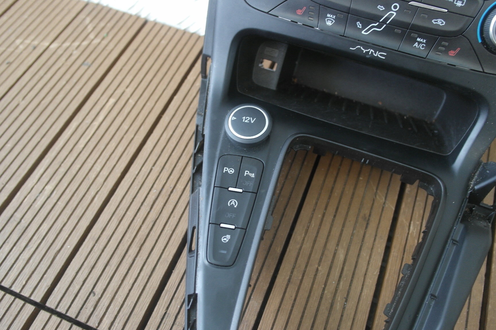 FORD FOCUS MK3 LIFT 14- Unite commande clima PRZYCISKI PDC GRZANIE TUNEL KPL
