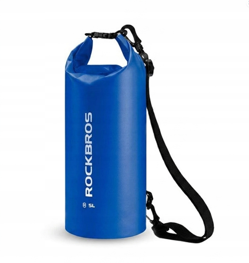 Worek Plecak Wodoodporny Kajakowy 5L Niebieski Rockbros