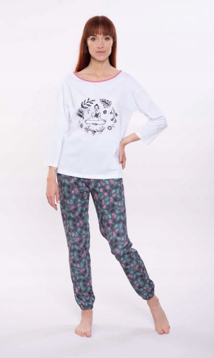 

Piżama damska,Yoga,rekaw3/4 , spodnie długie 2xl