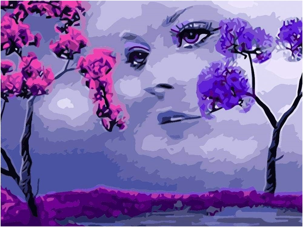 Malowanie Po Numerach Obraz do malowania NA RAMIE DREWNIANEJ