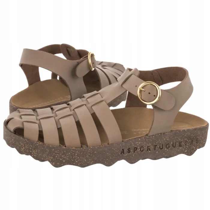 Dámské sandály Asportuguesas Calix L Eco Sand P018277006 Béžové