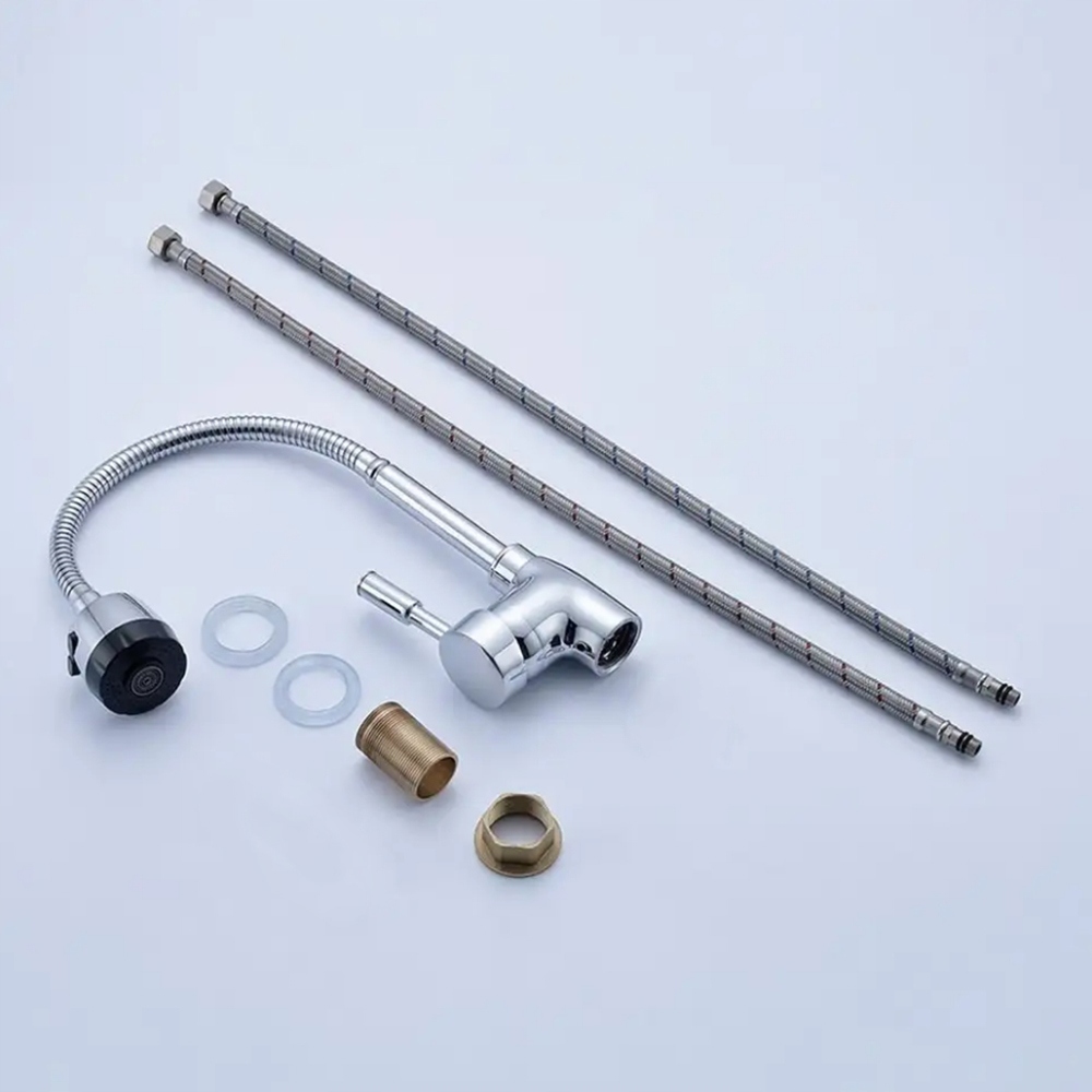 BATERIA KUCHENNA UMYWALKOWA NABLATOWA ELASTYCZNA WYLEWKA FLEX 2F KRAN ZLEW Linia FLEX