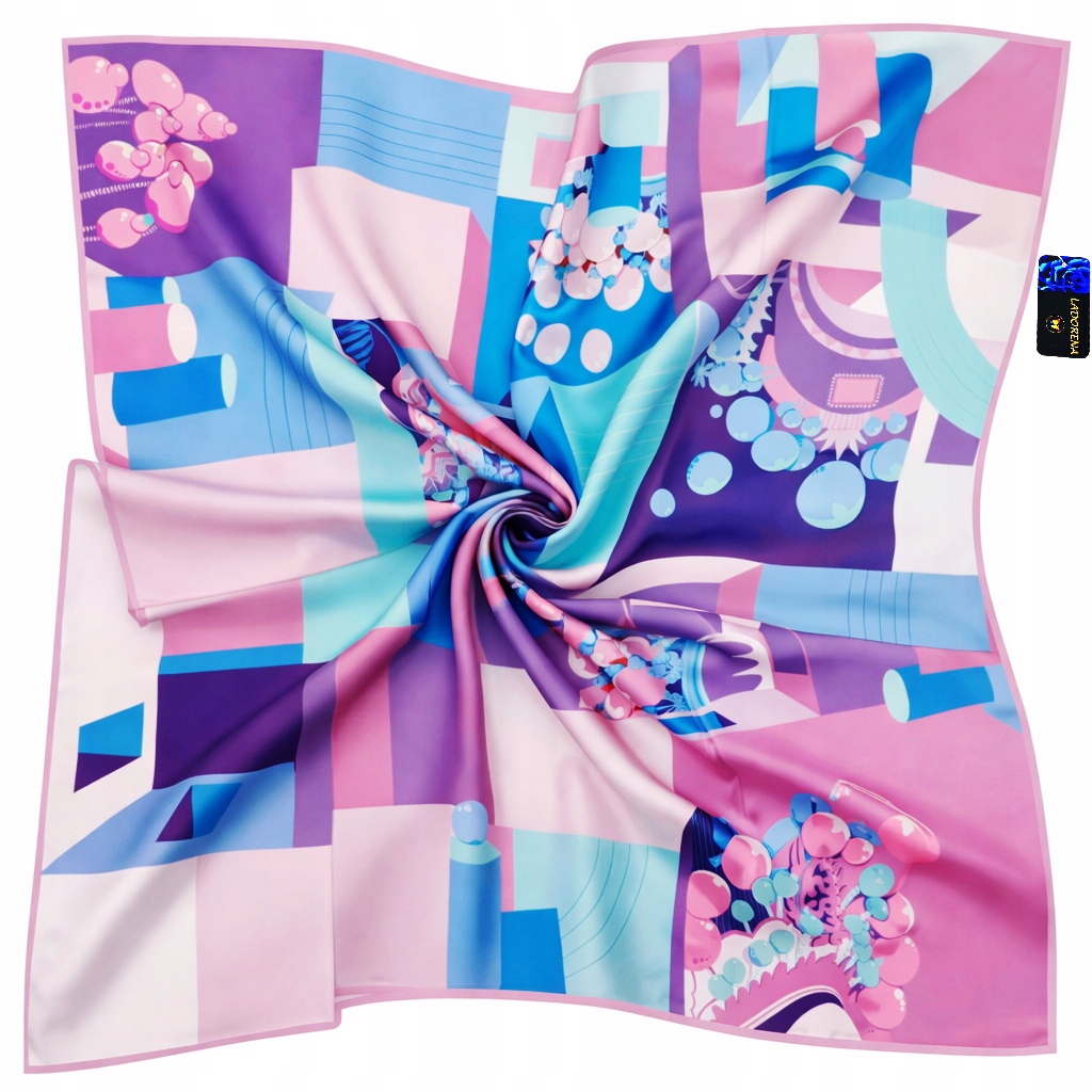 Hedvábný Šátek 100% Hedvábí Morušová Značka Kvality