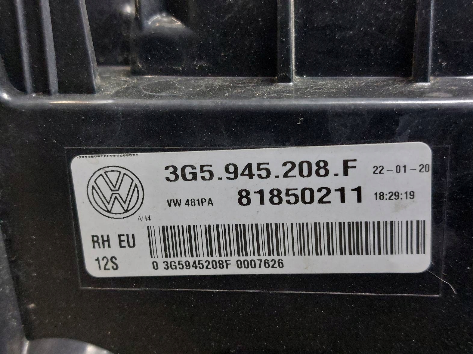 light right rear part VOLKSWAGEN PASSAT B8 LIFT 3G5945208F