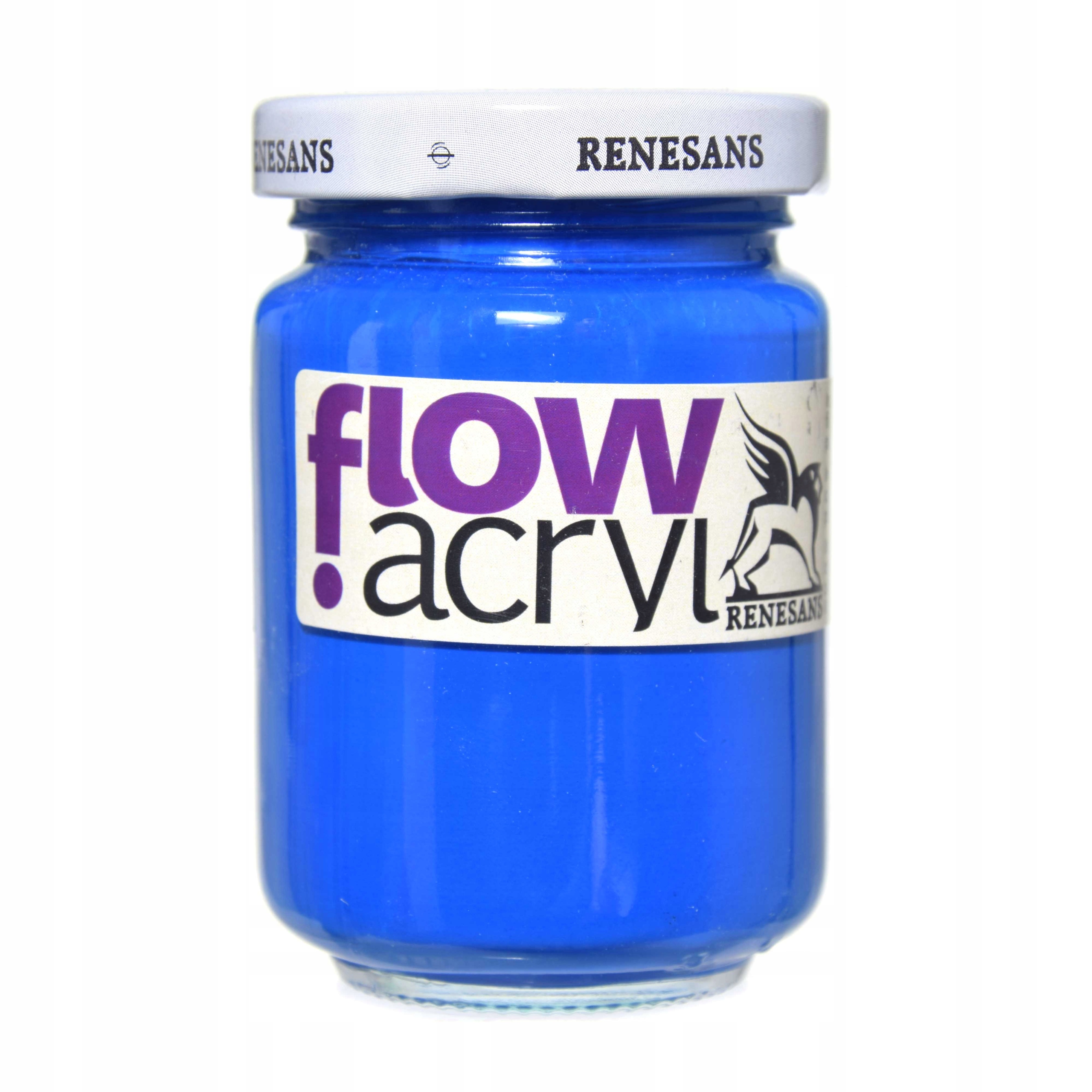 Farba akrylowa Flow błękit turkusowy, 110 ml